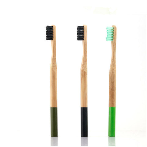 Wooden Charcoal Toothbrush