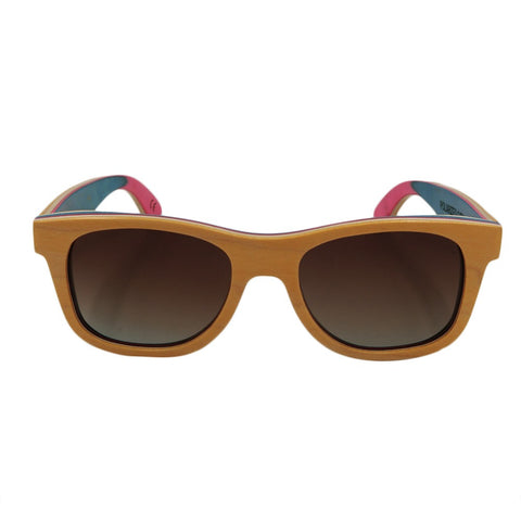 Wooden Frame Polarized Sunglasses