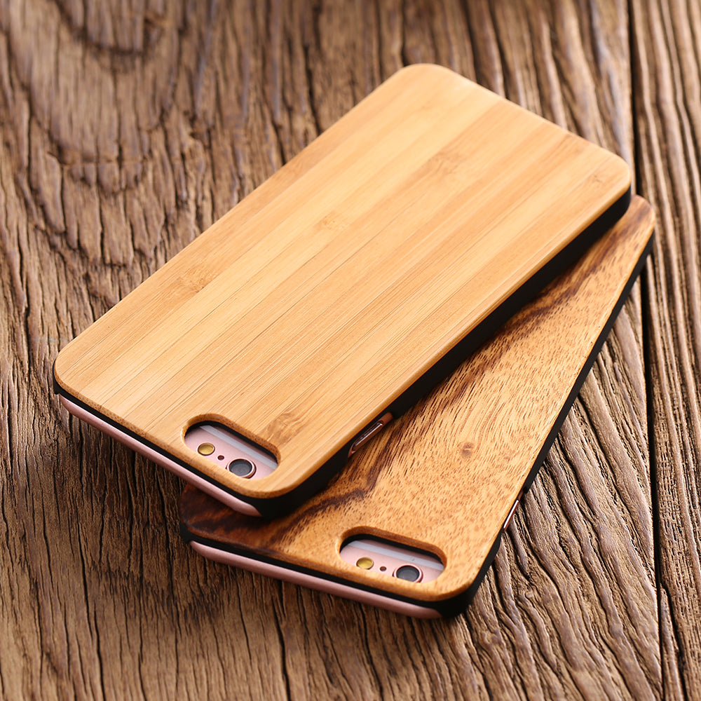 Natural Bamboo Phone Cases