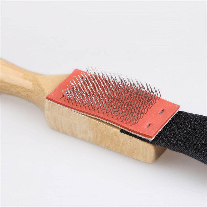 Wooden and Wire Shoe Brush